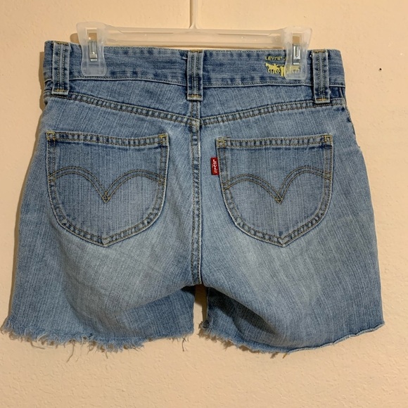 Levi's 504 slouch jean shorts - Picture 3 of 7